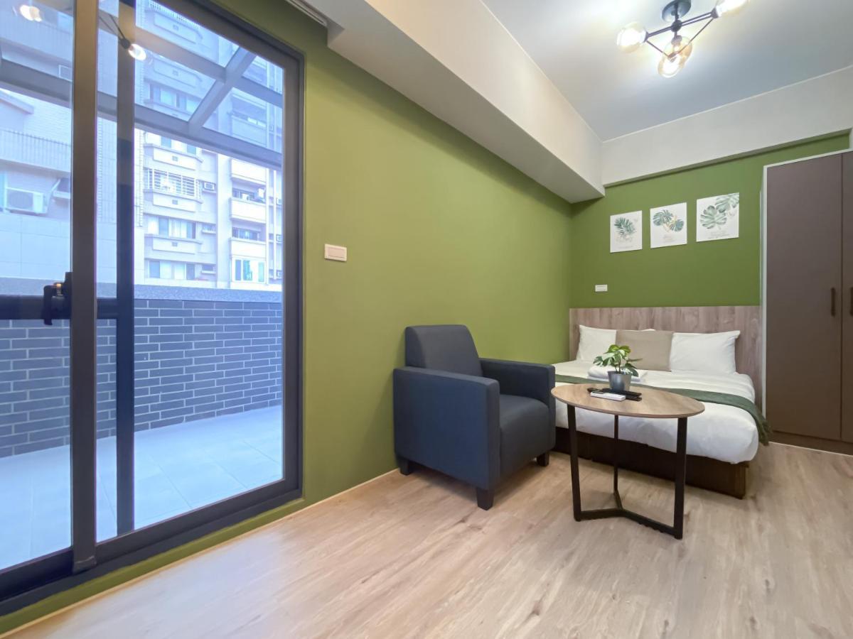 想想旅居 Allegro Hostel Taichung Exterior foto